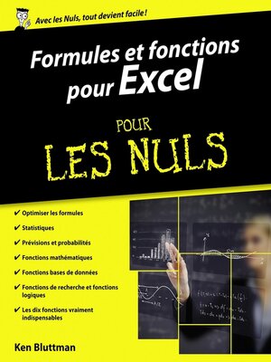 cover image of Formules et fonctions pour Excel 2013 et 2016 pour les Nuls